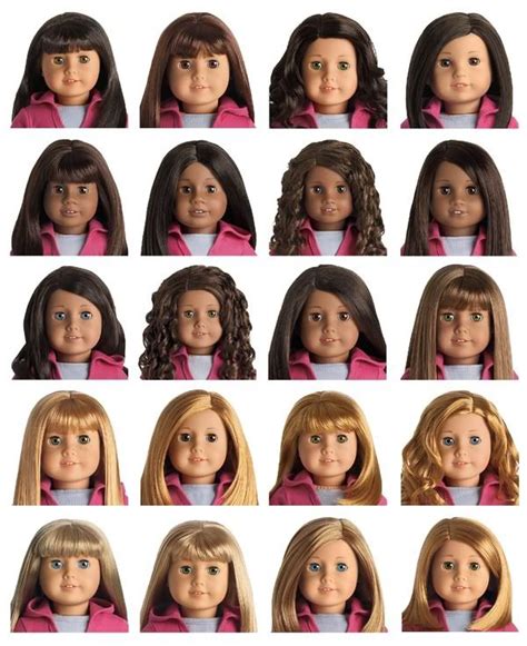 american girl doll just like you|truly me visual chart.